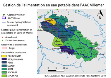 M1/ 2019 – Captages prioritaires, une qualité dégradée: le cas de l’AAC Villemer en Seine et Marne